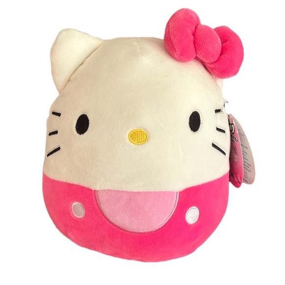 Squishmallows Other - NWT Squishmallows Sanrio Hello Kitty Pink Outfit 8”